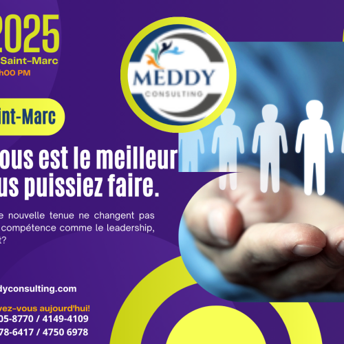 « Rejoignez-nous et révélez le leader qui sommeille en vous – le changement commence maintenant ! »